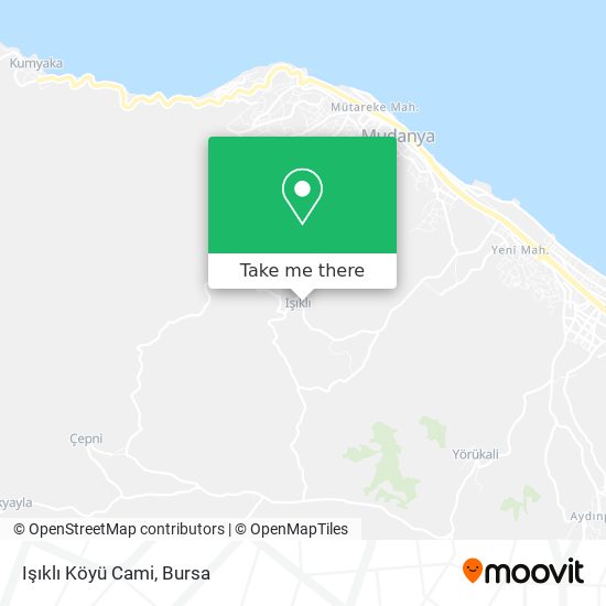 Işıklı Köyü Cami map