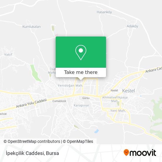 İpekçilik Caddesi map