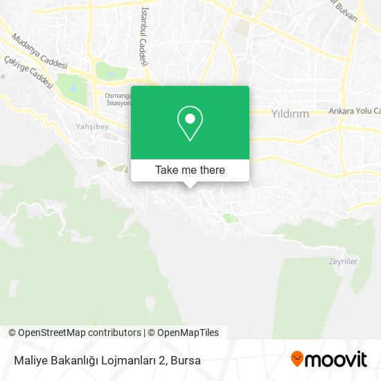 Maliye Bakanlığı Lojmanları 2 map