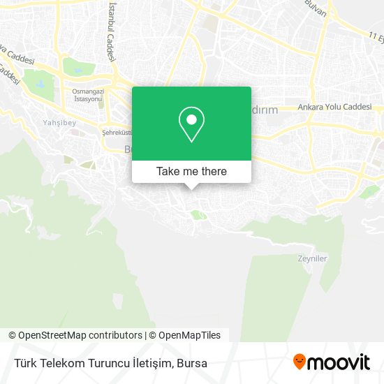 Türk Telekom Turuncu İletişim map