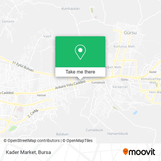 Kader Market map