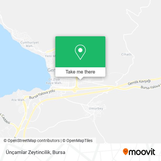 Ünçamlar Zeytincilik map
