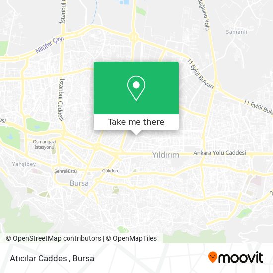 Atıcılar Caddesi map