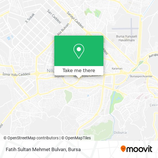 Fatih Sultan Mehmet Bulvarı map
