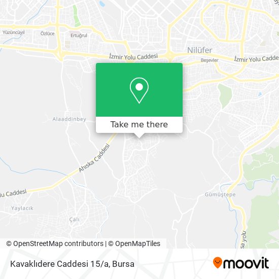 Kavaklıdere Caddesi 15/a map