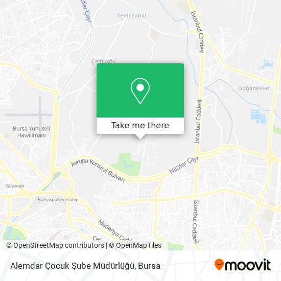 Alemdar Çocuk Şube Müdürlüğü map