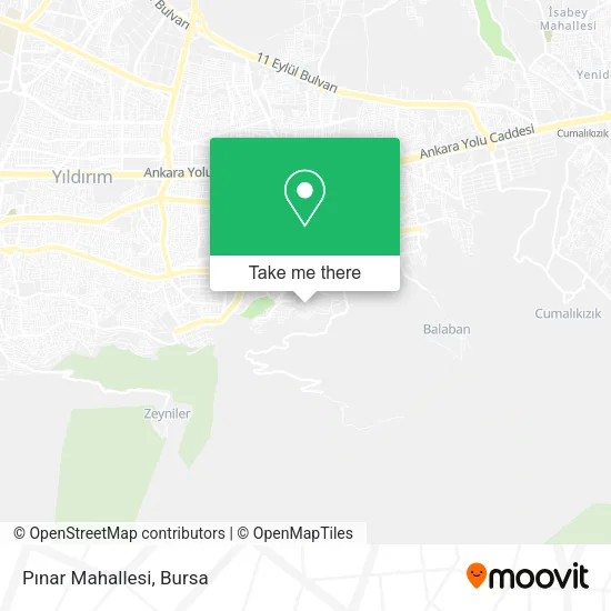Pınar Mahallesi map