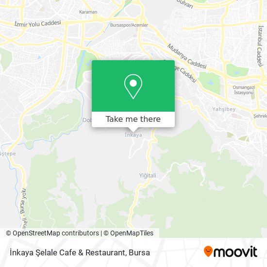 İnkaya Şelale Cafe & Restaurant map