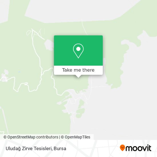 Uludağ Zirve Tesisleri map