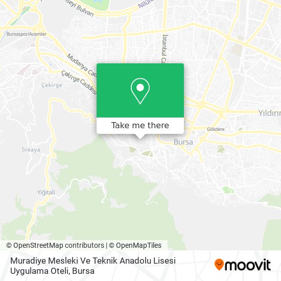 Muradiye Mesleki Ve Teknik Anadolu Lisesi Uygulama Oteli map