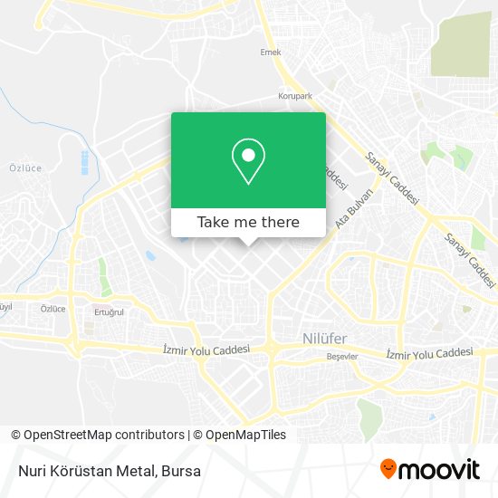 Nuri Körüstan Metal map