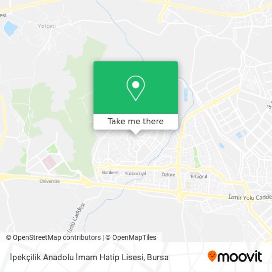 İpekçilik Anadolu İmam Hatip Lisesi map