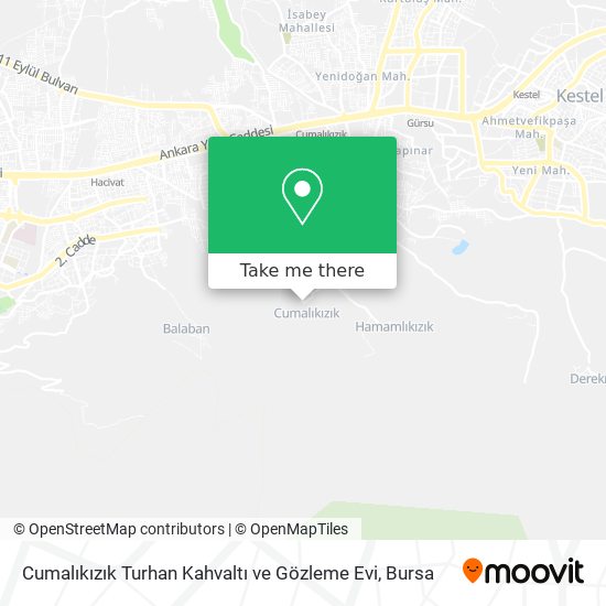 Cumalıkızık Turhan Kahvaltı ve Gözleme Evi map