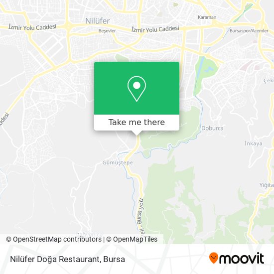 Nilüfer Doğa Restaurant map