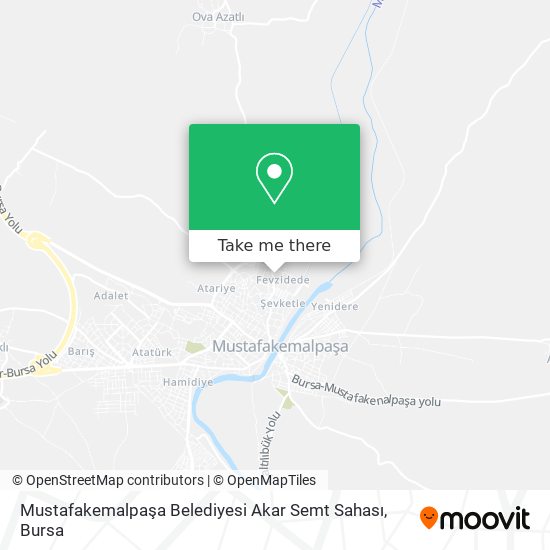 Mustafakemalpaşa Belediyesi Akar Semt Sahası map