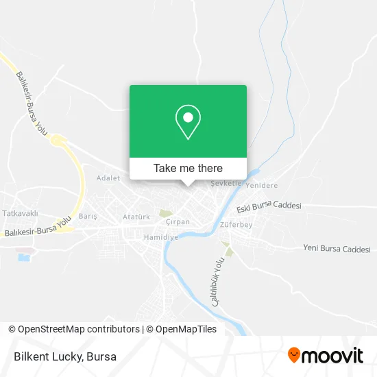 Bilkent Lucky map