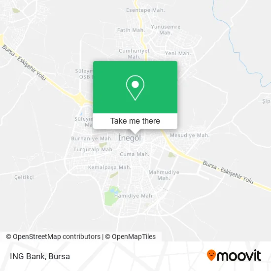 ING Bank map