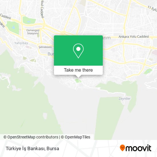 Türkiye İş Bankası map