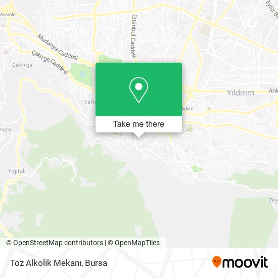 Toz Alkolik Mekanı map