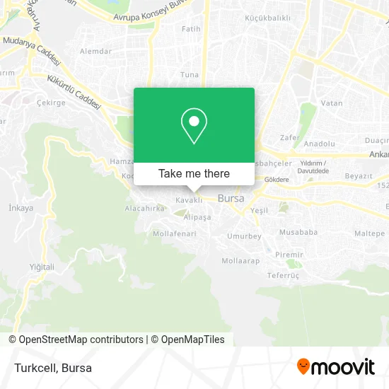Turkcell map