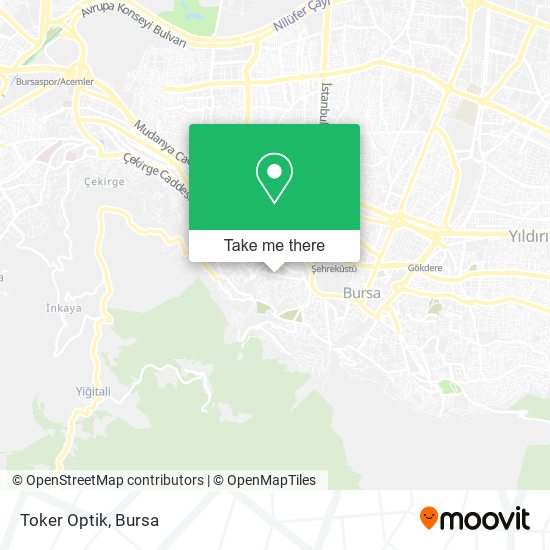 Toker Optik map