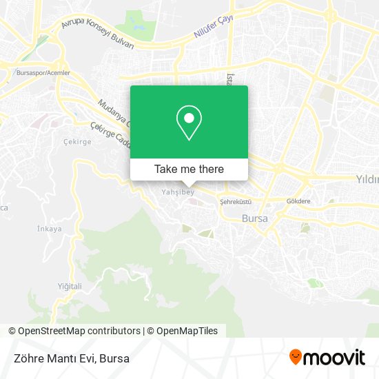 Zöhre Mantı Evi map