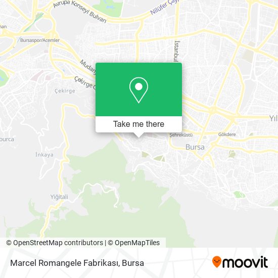 Marcel Romangele Fabrikası map