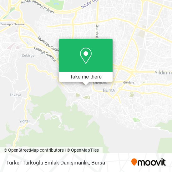 Türker Türkoğlu Emlak Danışmanlık map