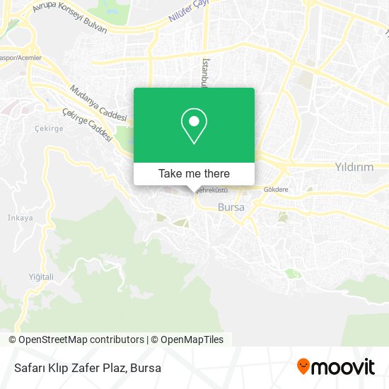 Safarı Klıp Zafer Plaz map