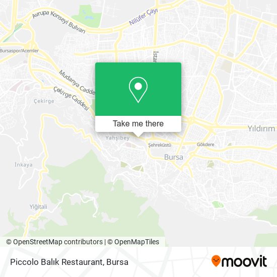 Piccolo Balık Restaurant map