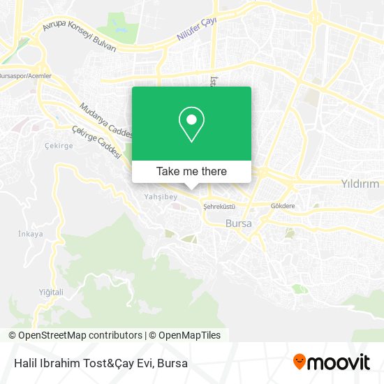 Halil Ibrahim Tost&Çay Evi map