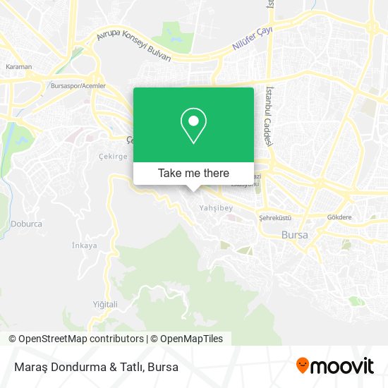 Maraş Dondurma & Tatlı map