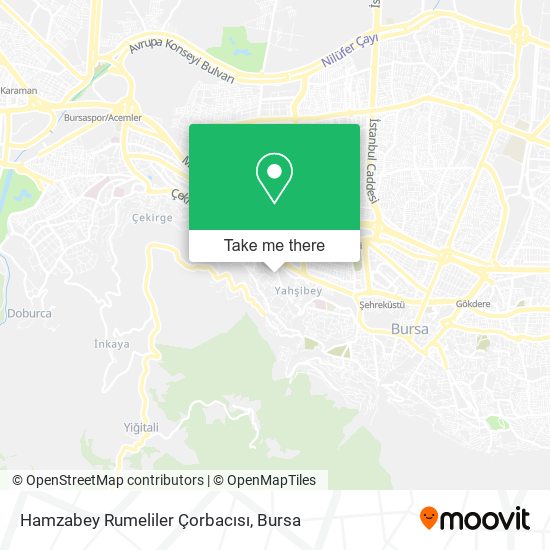 Hamzabey Rumeliler Çorbacısı map