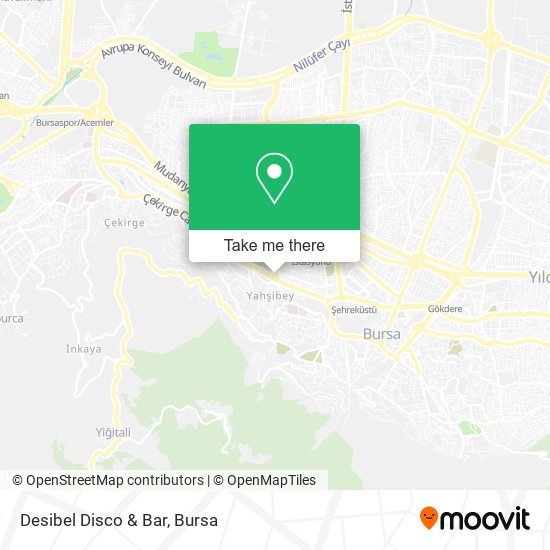 Desibel Disco & Bar map