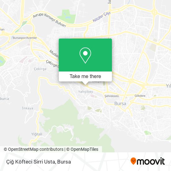 Çiğ Köfteci Sirri Usta map