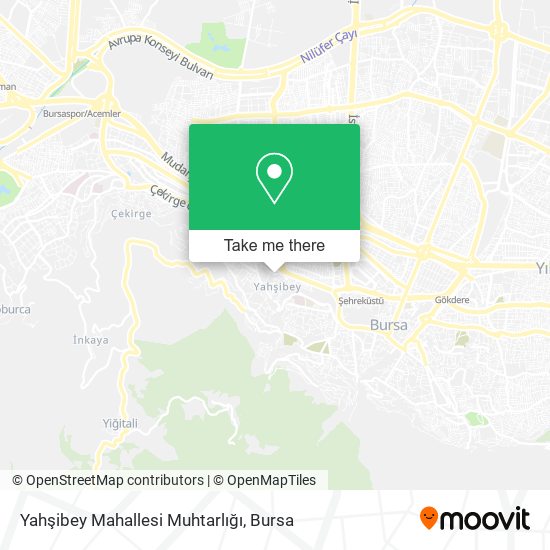 Yahşibey Mahallesi Muhtarlığı map