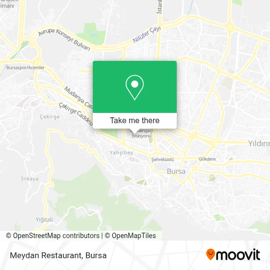 Meydan Restaurant map