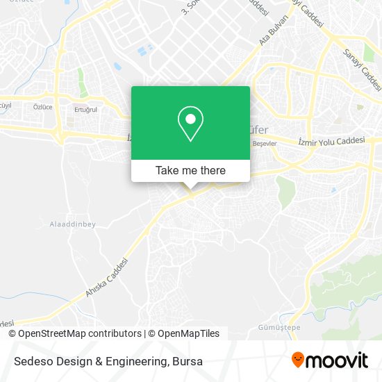 Sedeso Design & Engineering map