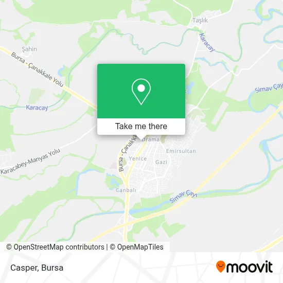 Casper map