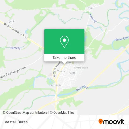 Vestel map
