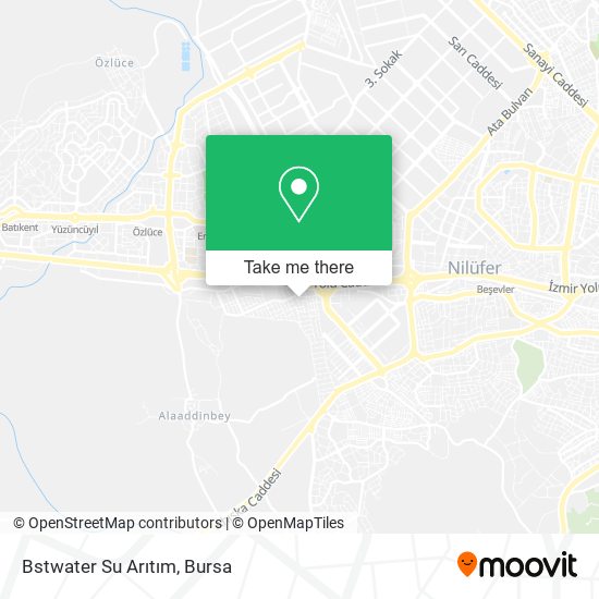 Bstwater Su Arıtım map