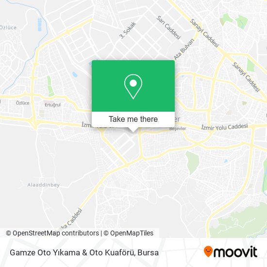 Gamze Oto Yıkama & Oto Kuaförü map