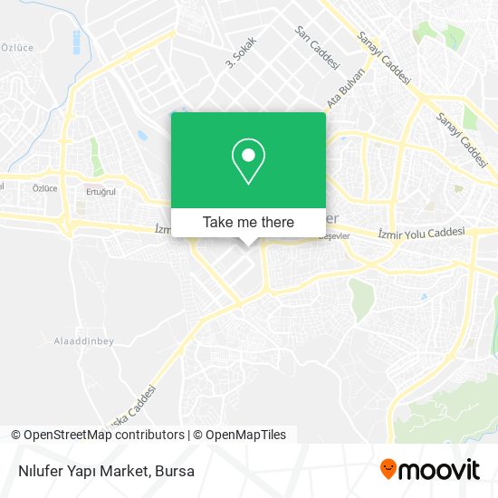 Nılufer Yapı Market map