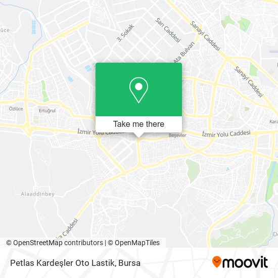 Petlas Kardeşler Oto Lastik map