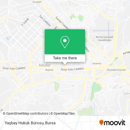 Yaşbey Hukuk Bürosu map