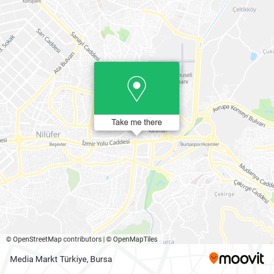 Media Markt Türkiye map