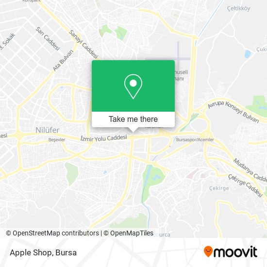 Apple Shop map