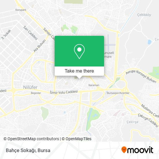 Bahçe Sokağı map