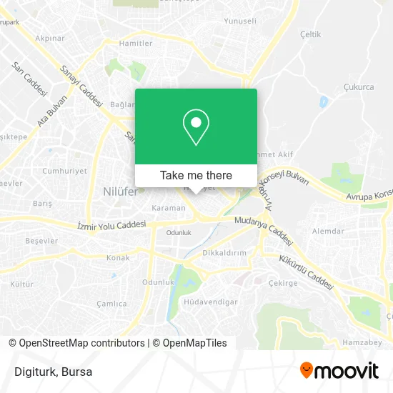 Digiturk map