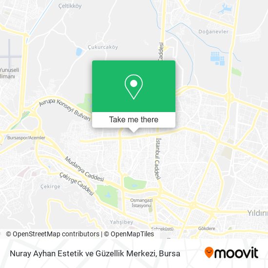 Nuray Ayhan Estetik ve Güzellik Merkezi map